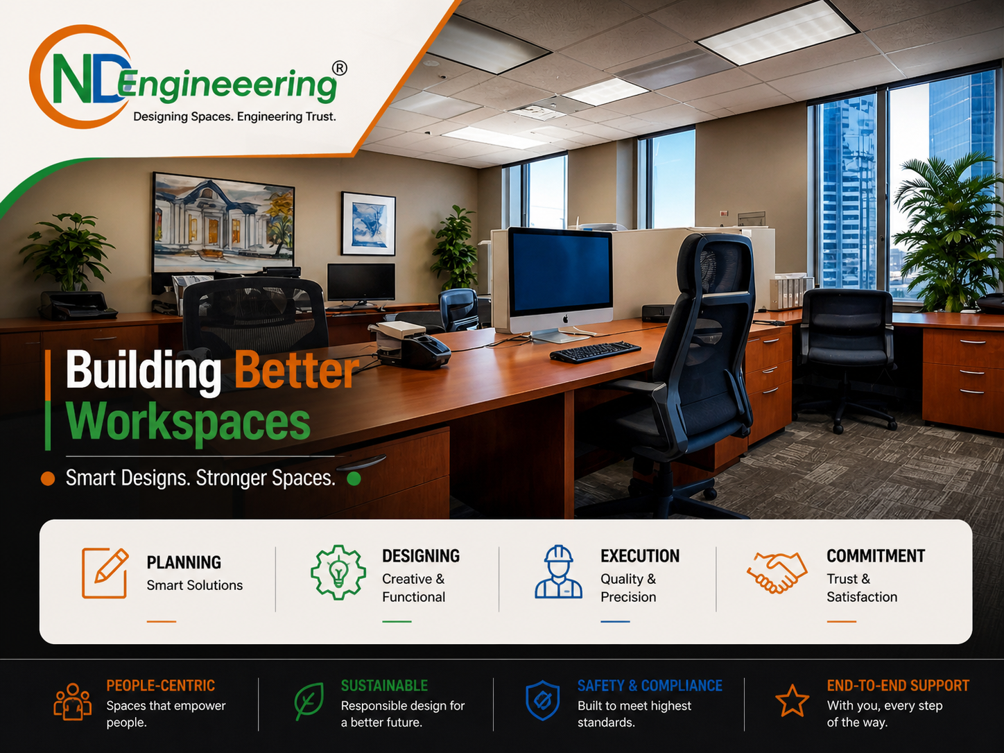 Corporate office interior project in Kolkata